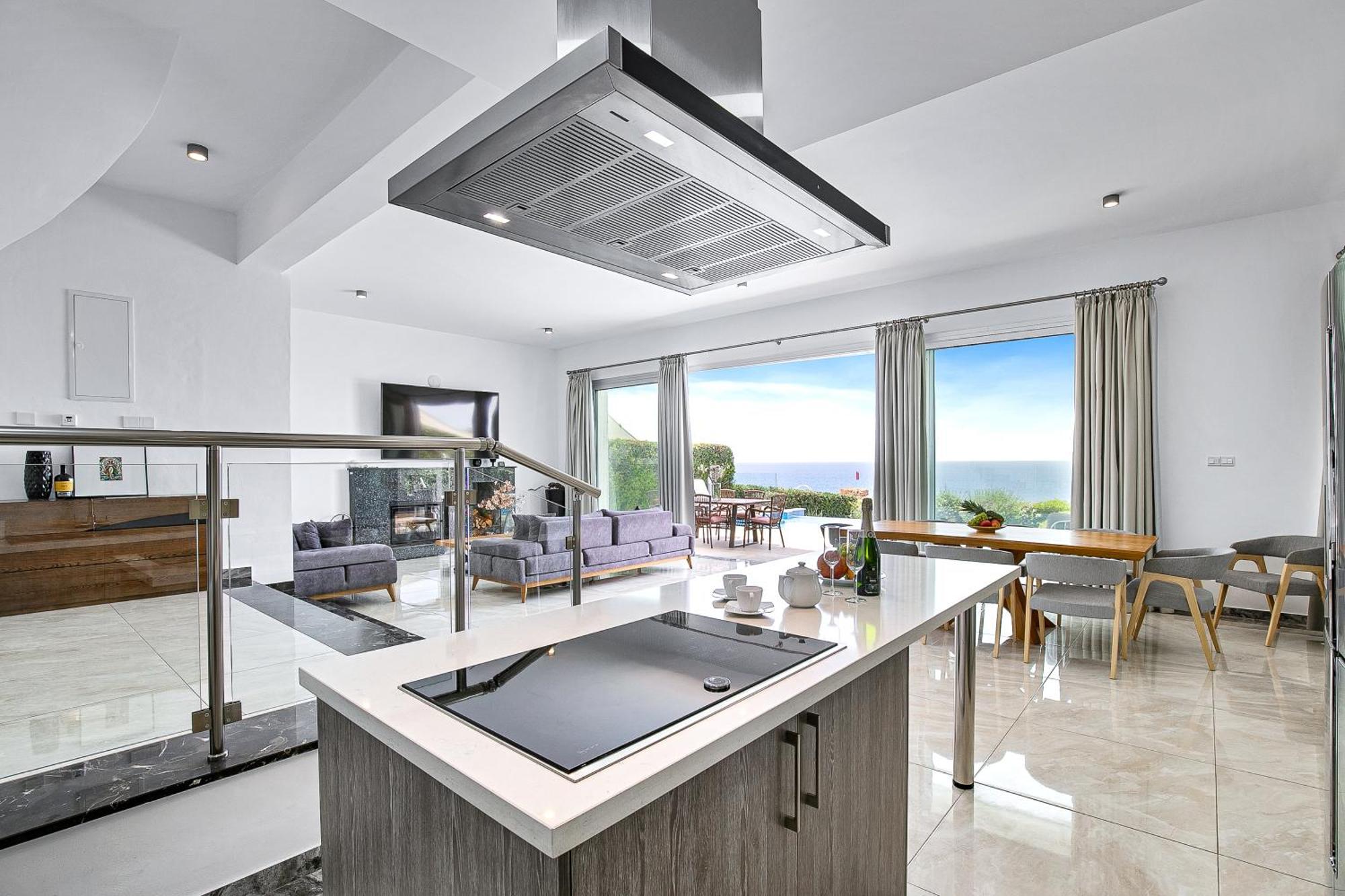Olymp Luxury Villa D - Luxury Escape With Direct Beach Access And Unique Sunsets パ フォス エクステリア 写真