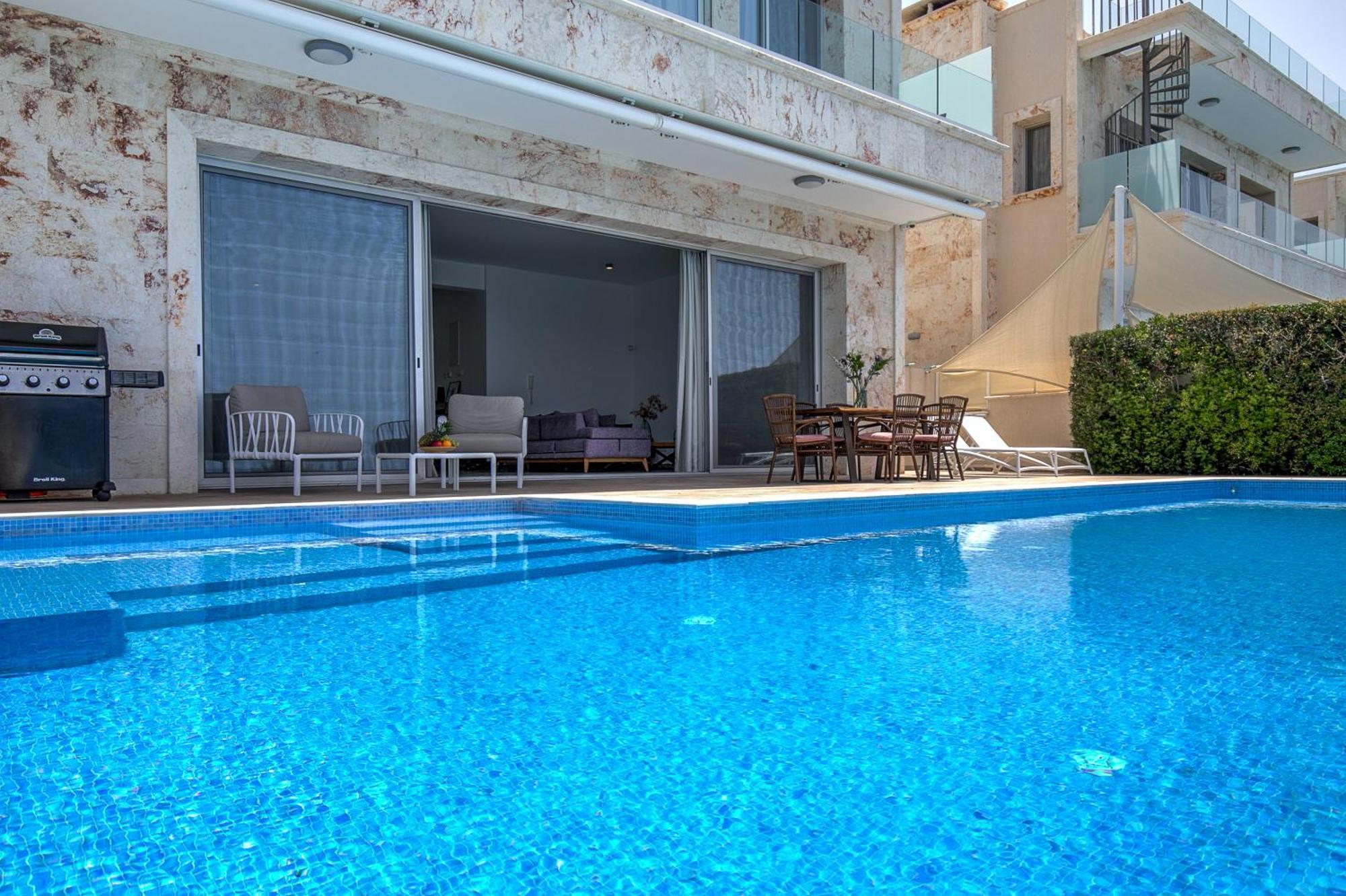 Olymp Luxury Villa D - Luxury Escape With Direct Beach Access And Unique Sunsets パ フォス エクステリア 写真